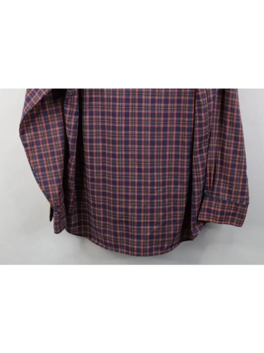 Vintage 70s 80s Levis Mens Size Large Rainbow Plaid Collared Button Shirt USA